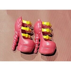Ever After High Doll Shoes 1st Chapter Apple red Gold high heels only